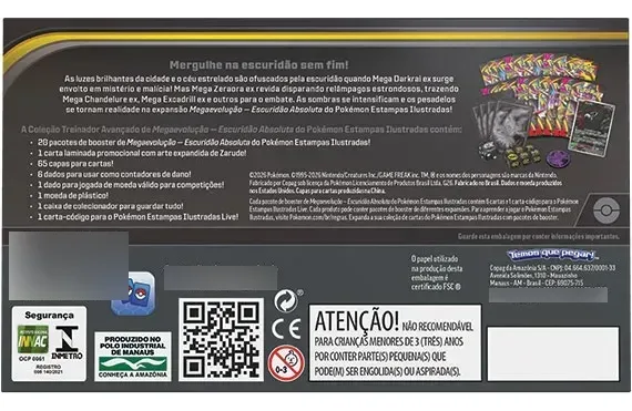 Pokémon Box Treinador Avançado – Escuridão Absoluta - Imagem 2