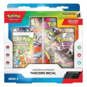 Box Pokémon Parceiros Iniciais Série 3
