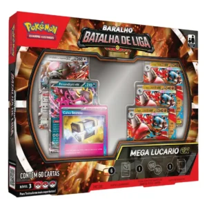 Box Pokémon Mega Lucario ex – Batalha de Liga