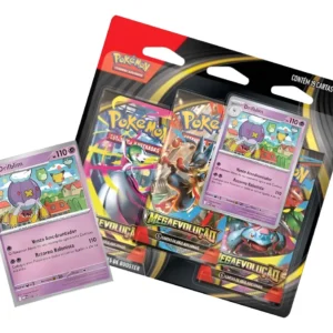 Blister Triplo Pokémon - Mega Evolução