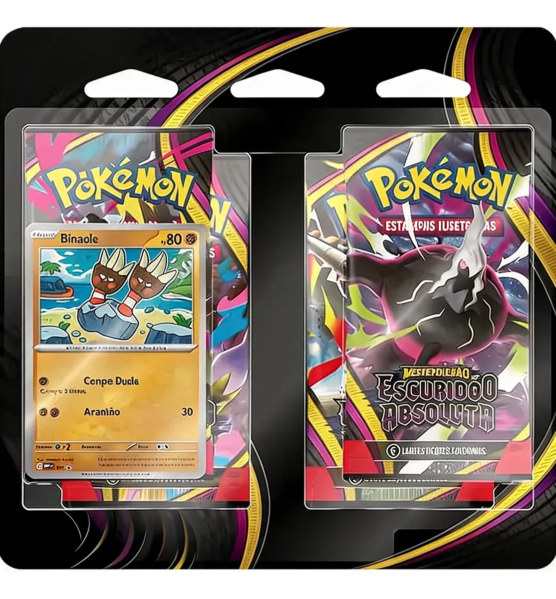 Blister Quádruplo Pokémon – Escuridão Absoluta