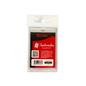 Central TopLoader Magnético Transparente para Cards