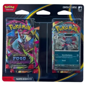 Blister Quádruplo Pokémon Fogo Fantasmagórico - Weaville